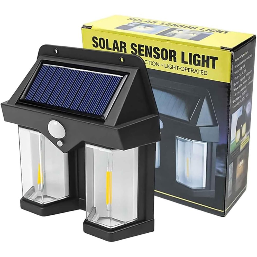 Solar Powered Wall Light + Auto Sensor (Waterproof) - Parchoun Store